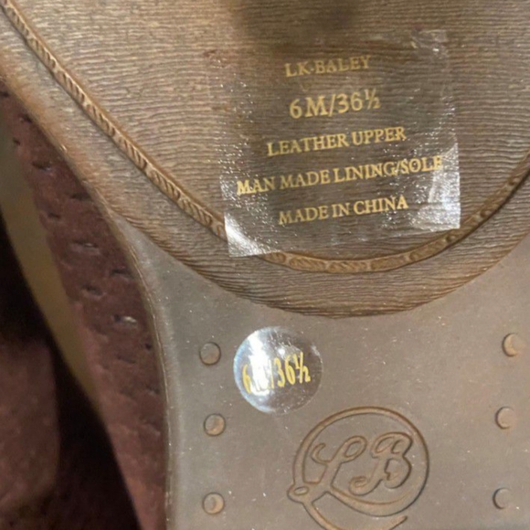 Lucky Brand Bailey Booties Size 6 - Picture 3 of 5